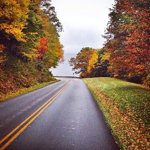 Blue Ridge Parkway Fall Colors Asheville to Cherokee