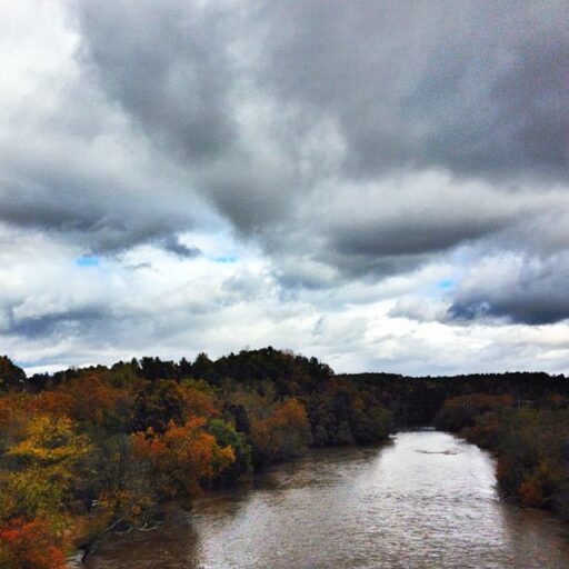 Blue Ridge Parkway in Asheville - The French Broad River