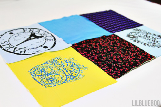 Make a Patchwork Scarf from Old T-shirts