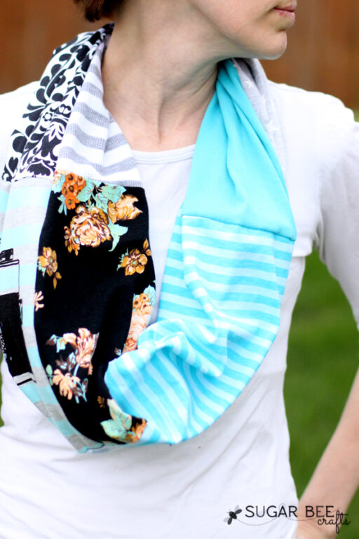 t-shirt scarf diy