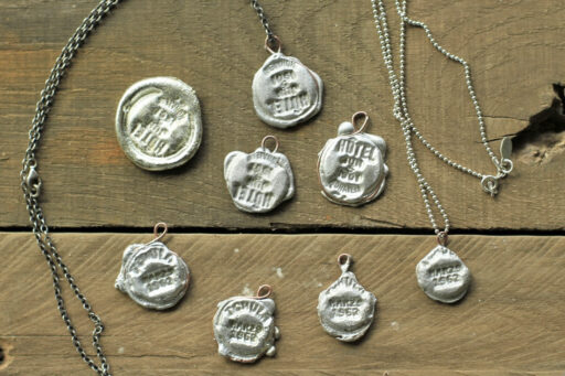 DIY Silver Stamped Jewelry 