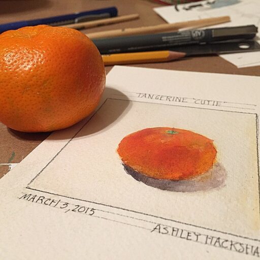 Painting an Orange