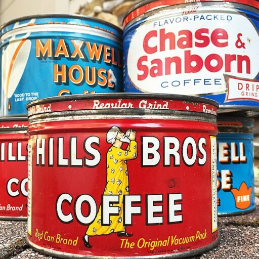 coffee tins