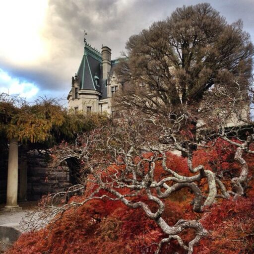 The Biltmore Estate and Gardens in the Fall