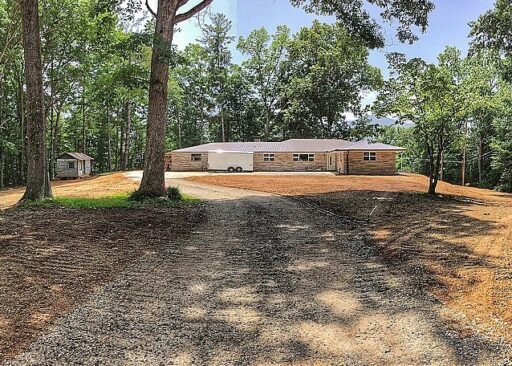 gravel driveway