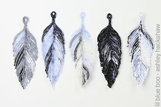 Plastic Feathers Made with 3Doodler Printing Pen