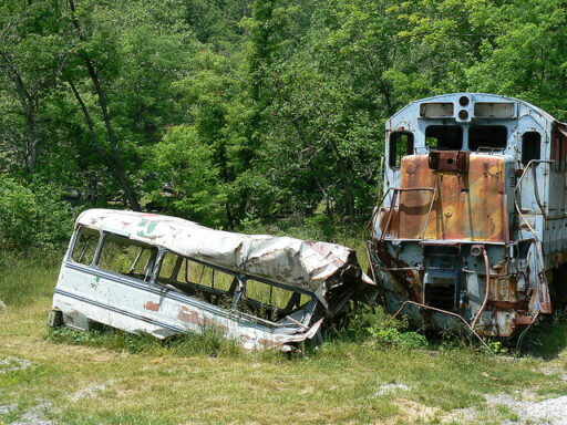 The Fugitive Train Wreck Dillsboro NC