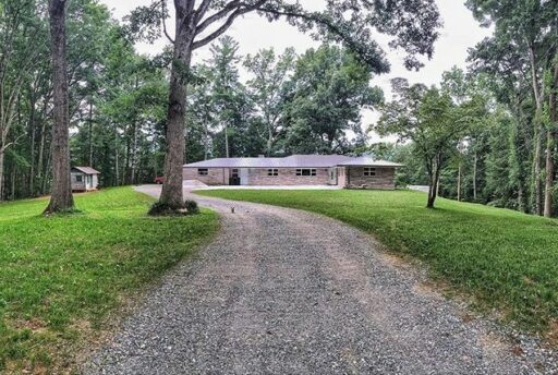 gravel driveway