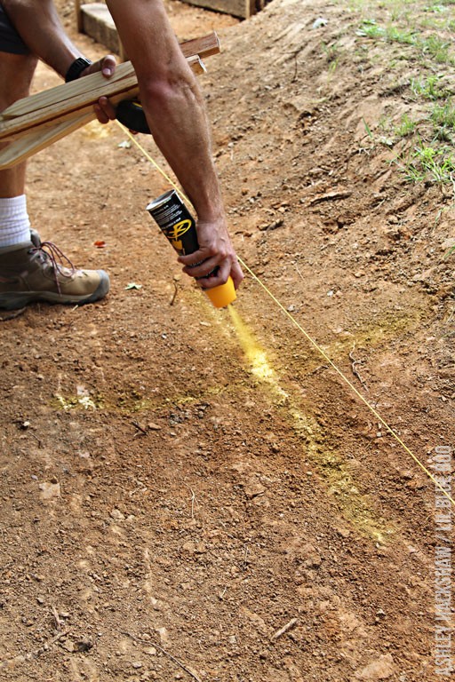 how to dig a post hole in hard ground