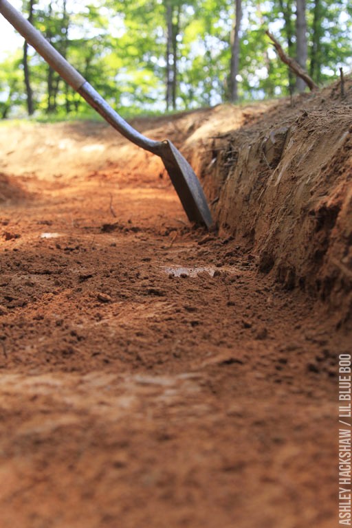 how to build a terraced garden