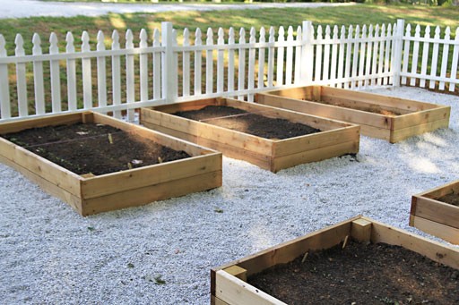 building a garden box raised bed