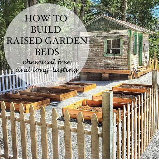 build a cedar raised garden