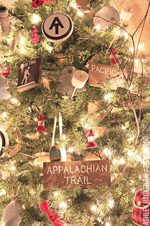 vintage christmas craft ideas - A Walk in the Woods Tree