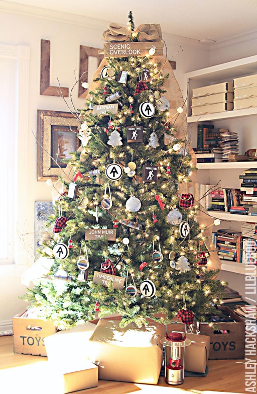 Rustic Christmas Tree Ideas