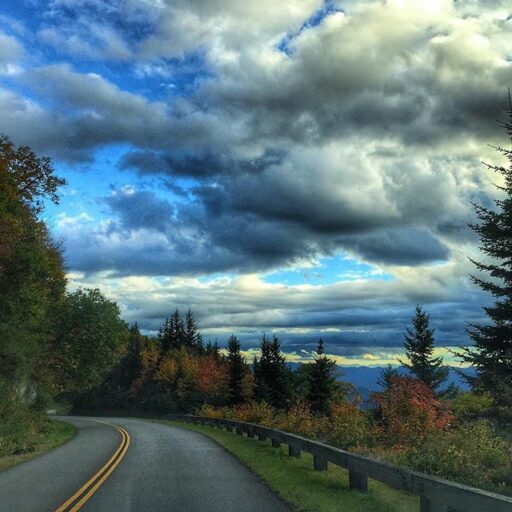 Blue Ridge Parkway near Waynesville - Waterrock Knob