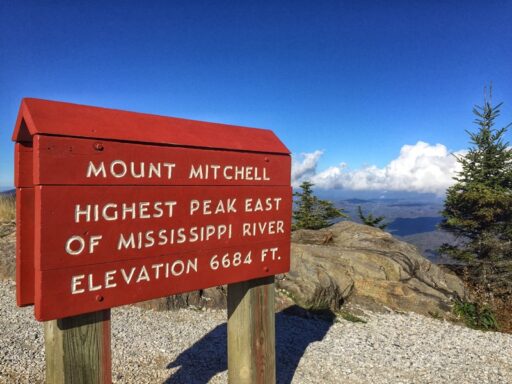 Mount Mitchell of the Blue Ridge Parkway