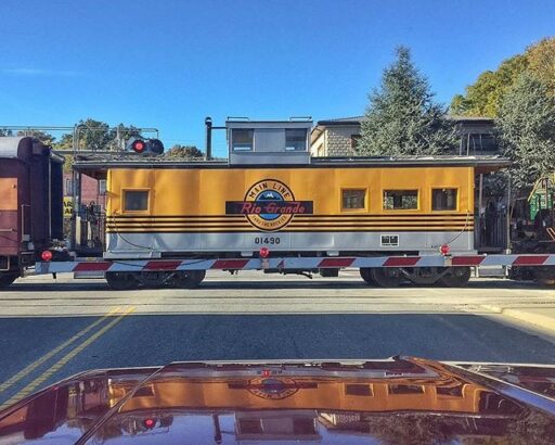 Rio Grande Train Caboose - Great Smoky Mountains Railroad 