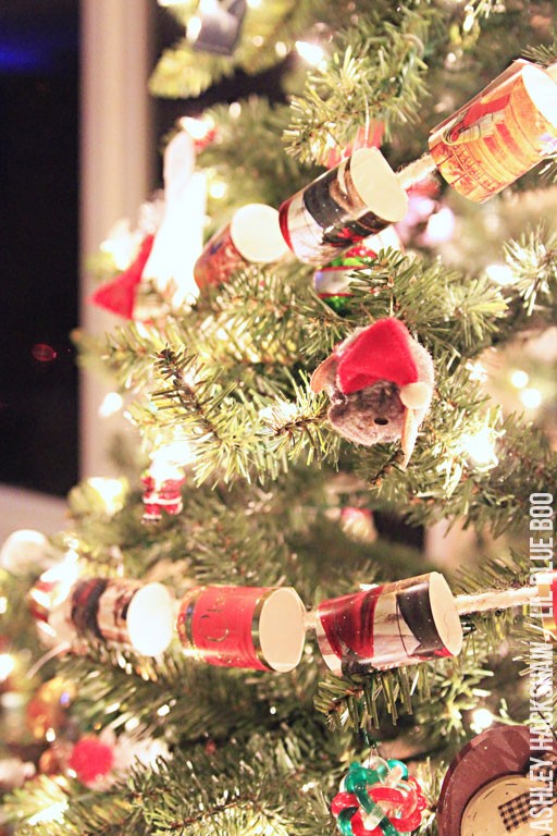 Recycled Card Garland