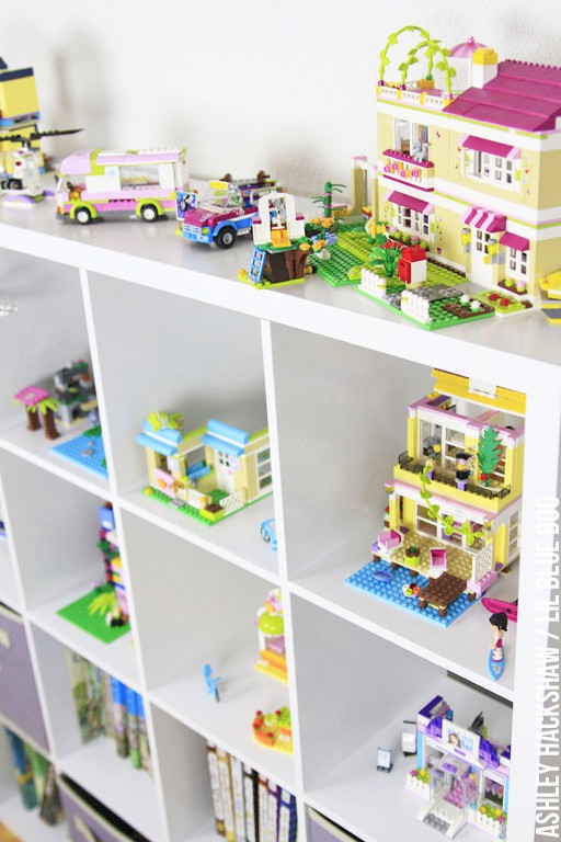 Lego friends storage ideas - Play room and kids room organization 
