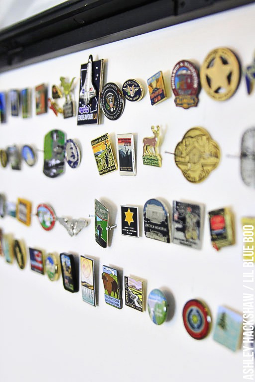 How to display pins and patches from trips - storing and displaying trip memories 