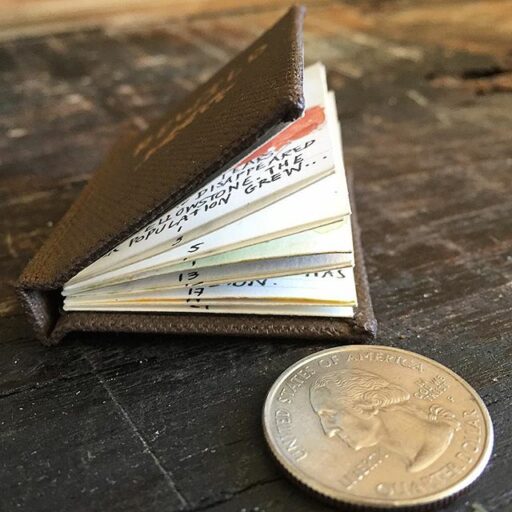 how to make a miniature book that opens - tiny book show 