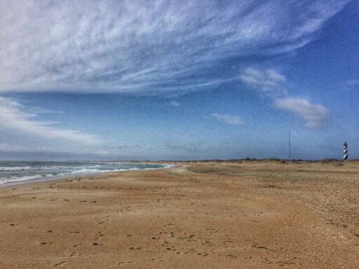 Cape Hatteras beach seashore