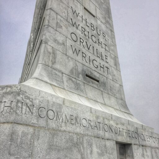 The Wright Brothers National Memorial in Kill Devil Hills