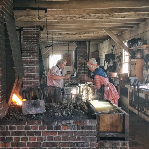 Blacksmith Shop at Colonial Williamsburg