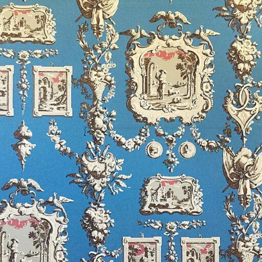 Wallpaper Textiles at Colonial Williamsburg