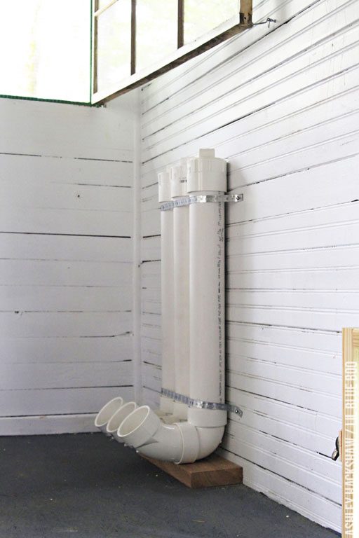 DIY Chicken Feeder - how to build a pvc chicken feeder