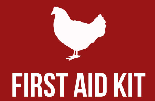 chicken first aid label