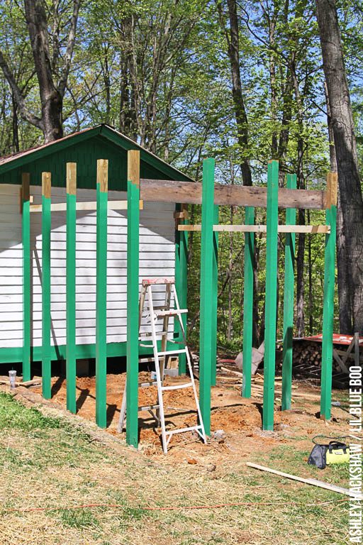 Tips for building a chicken run and coop from a shed