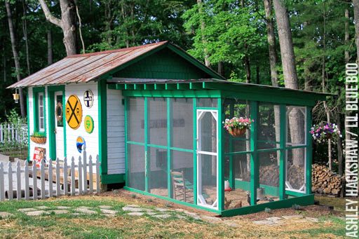 Chicken Coop Ideas and Pictures - Chicken coop theme
