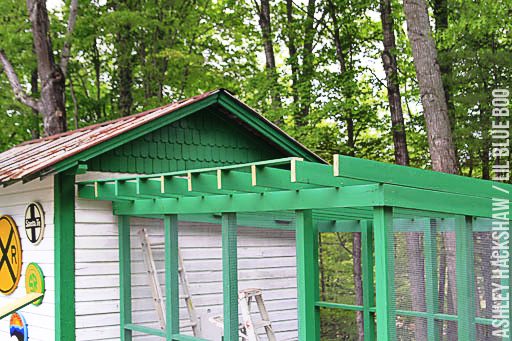 chicken coop roof ideas