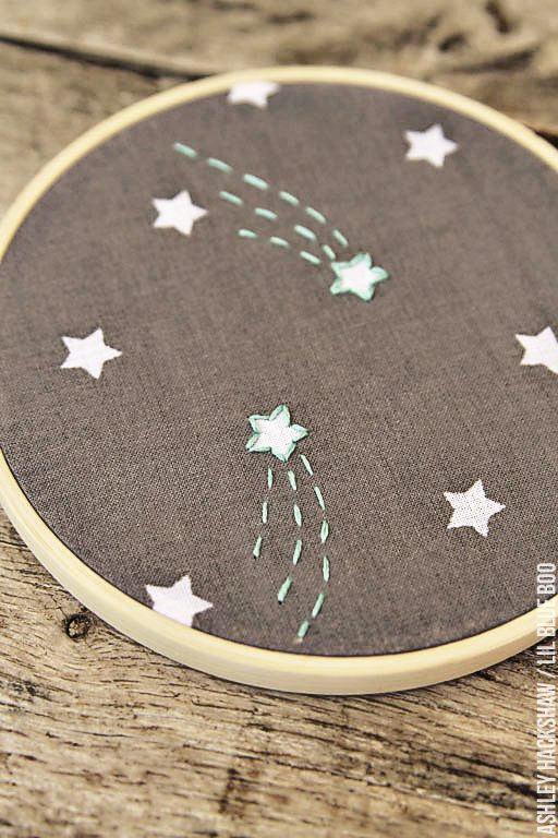 Things to do with embroidery hoops - decorating with embroidery hoops