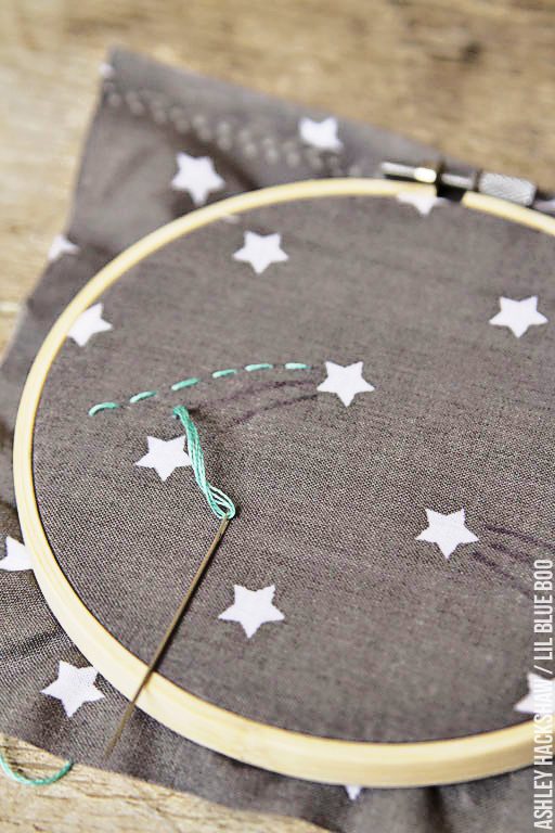 diy embroidery hoop wall art 