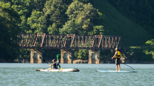 Fontana Finger Lake and Almond Boat Dock - Google Street View Trekker 