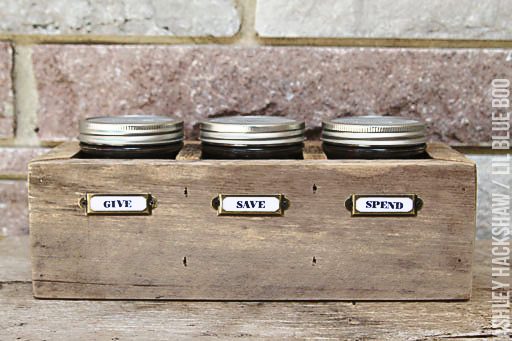 give save spend piggy bank - Teaching kids about spending vs. Saving 