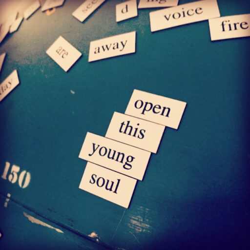 Overcoming Writer's Block with Magnetic Poetry