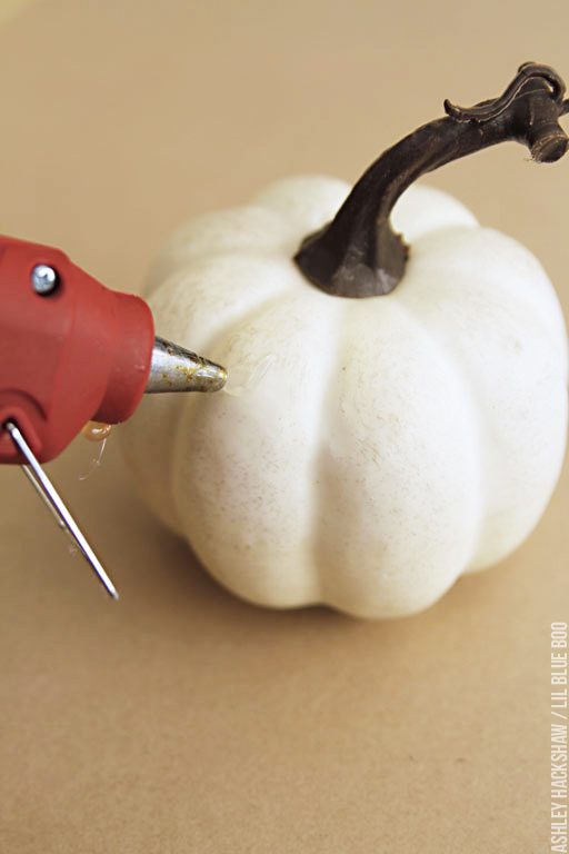 Hot Glue Gun Pumpkins