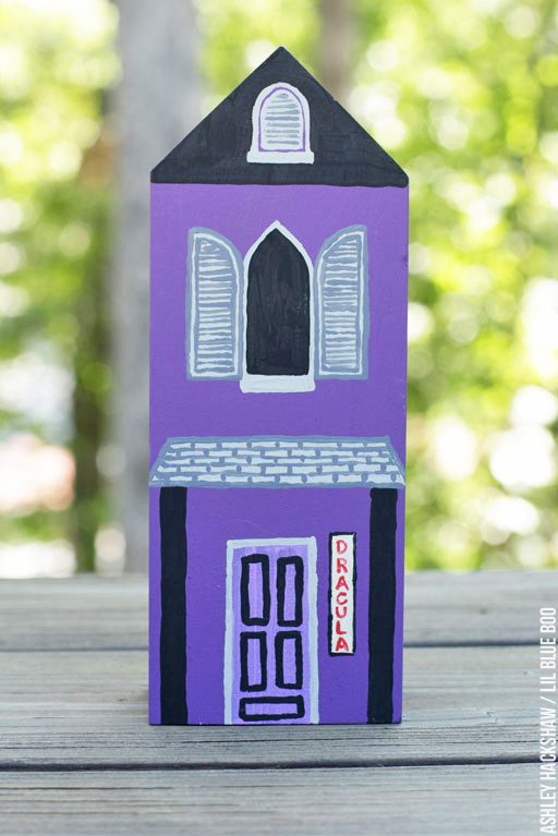 Halloween Village - DIY Dollar Store Craft - Dracula