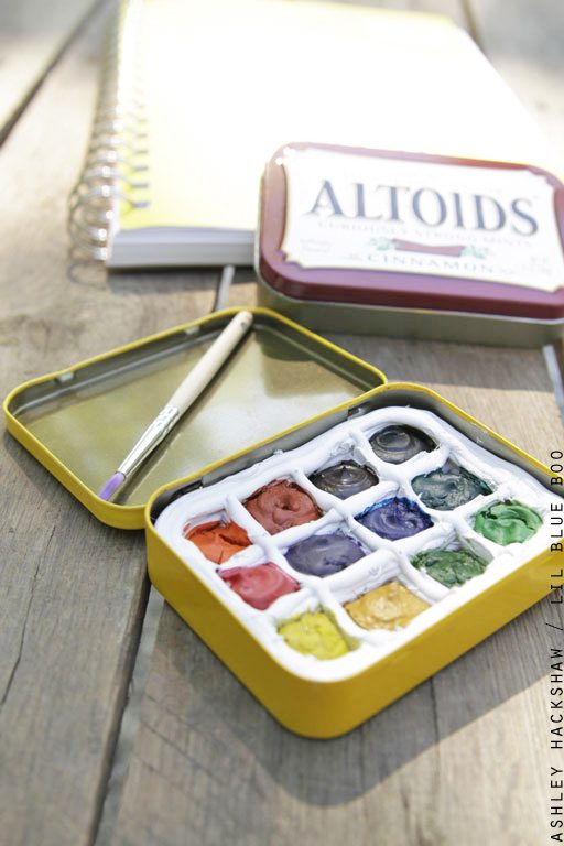 My DIY Portable Watercolor Kit