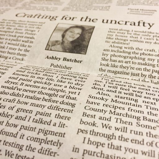 Smoky Mountain Times - Ashley Butcher - Crafting for the Uncrafty 