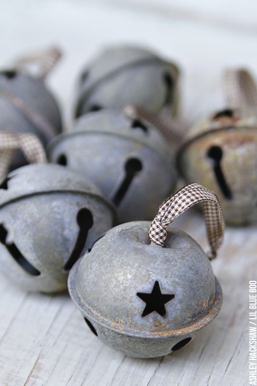 How to make rustic jingle bells - How to Rust Items for that Primitive Look  
