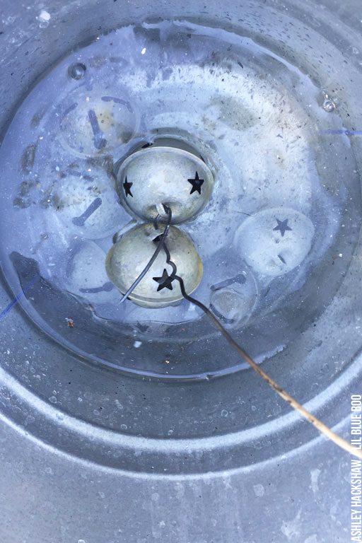 How to age metal jingle bells for a rustic farmhouse primitive patina 