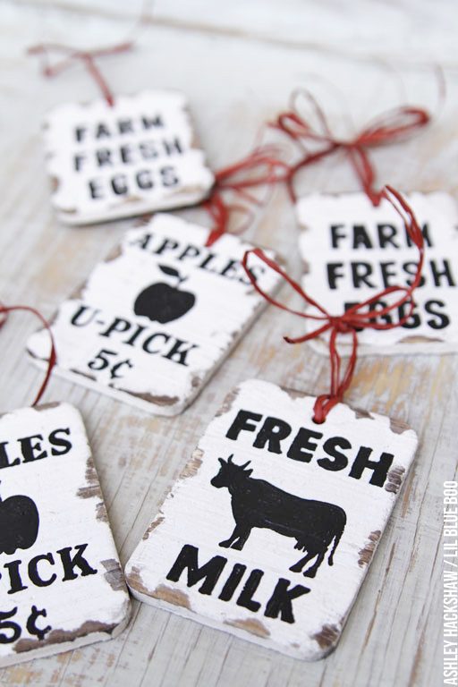 rustic wood christmas signs