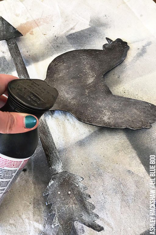 How To Create A Faux Galvanized Metal Finish - Easy Tutorial