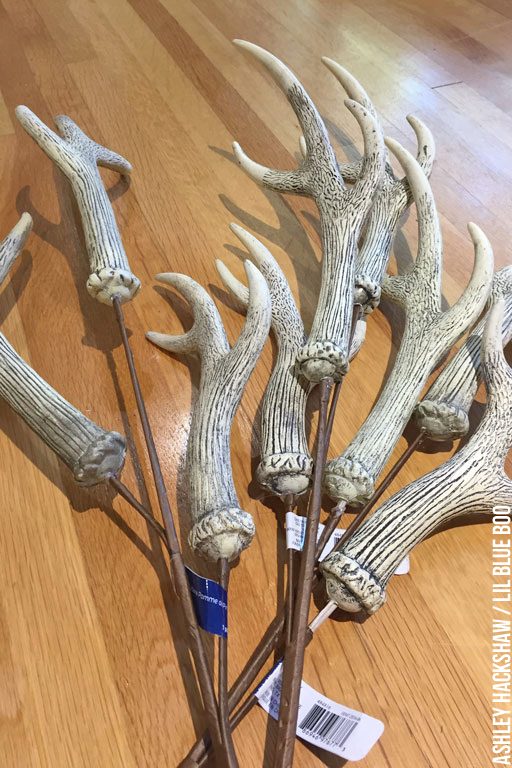 Using Antler Accents for Christmas Tree decor 