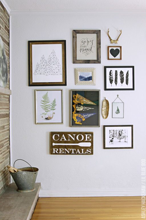 How to Create an Eclectic Gallery Wall