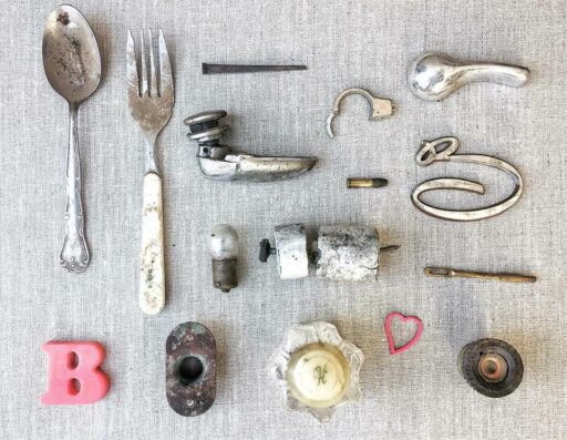 Found objects - farmhouse archeology